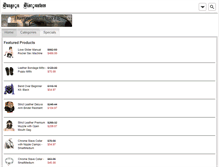 Tablet Screenshot of dungeondiscounters.com